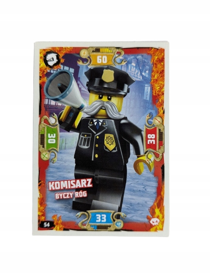 Karta Lego Ninjago Seria 5 Numer 054