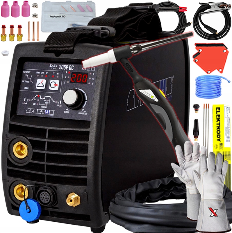 Svařovací Stroj Easy Tig Spartus Mma Hf 200A DC 230V