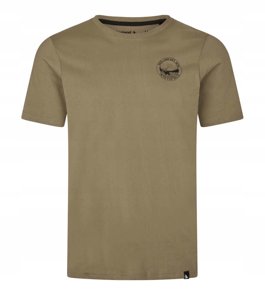 T-shirt Seeland Hunting Landscape Covert Green -L