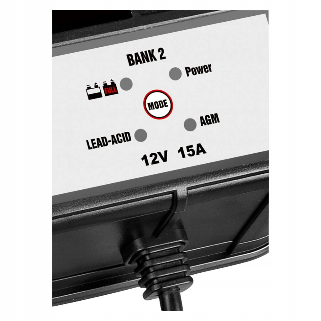 Ładowarka do akumulatora 12 V 2x15 A Marka Hamron