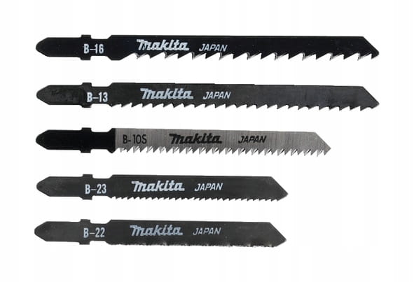 

Makita A-86898 Zestaw 5 brzeszczotów do wyrzynarek