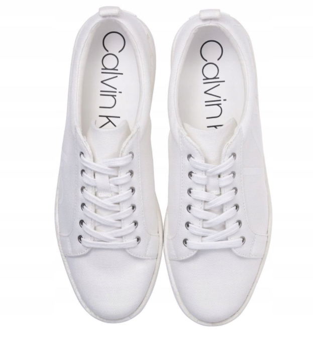 

Białe buty Calvin Klein Danya 2 Canvas 39