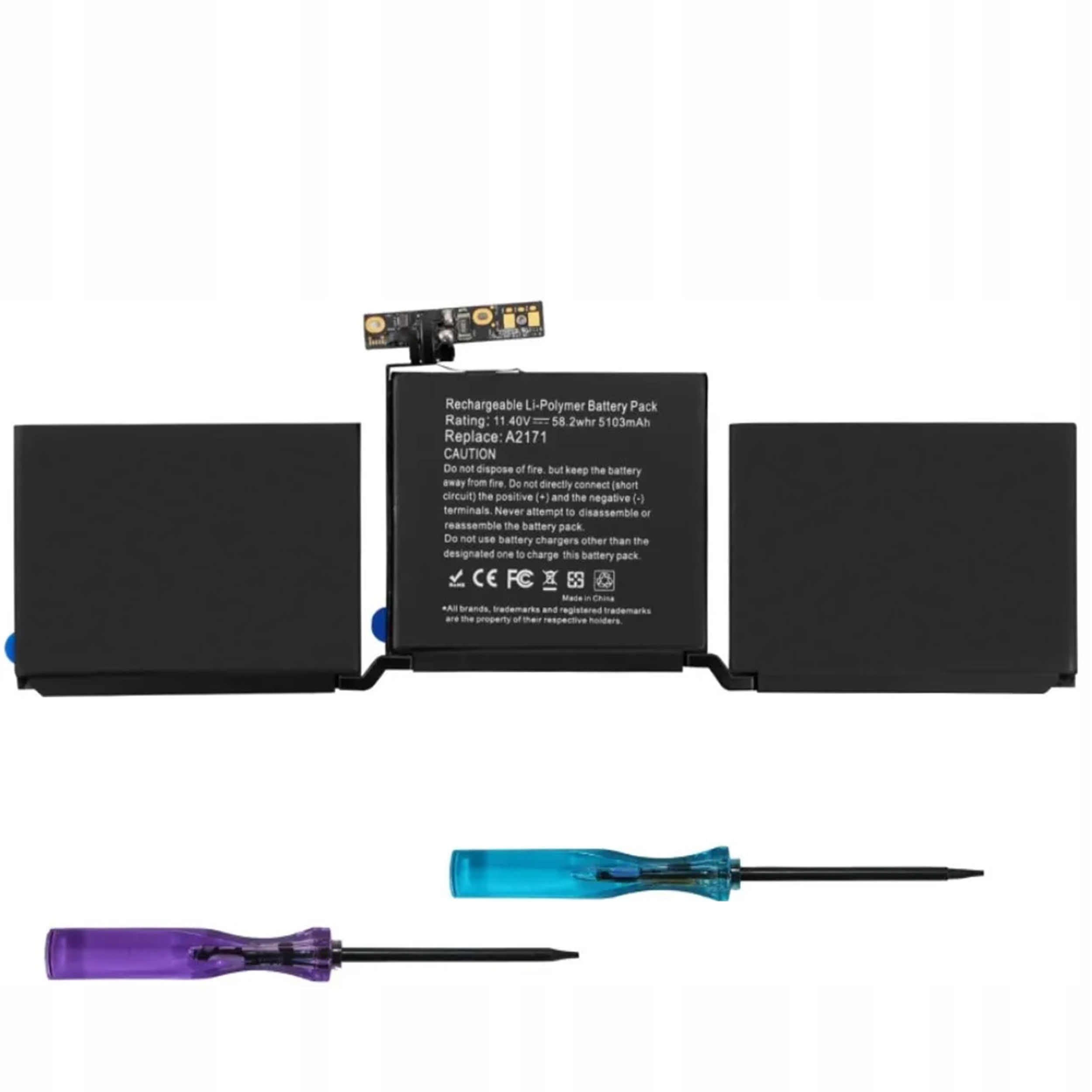 Baterie Pure Energy pro MacBook Pro 13 (2020) A2171 5103 mAh