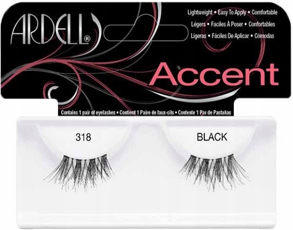 

Ardell Rzęsy Półówki Czarne Na Pasku Accent 318