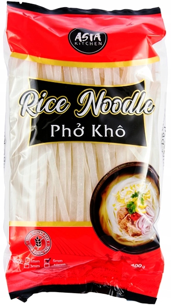 

Makaron ryżowy 5mm 400g Asia Kitchen