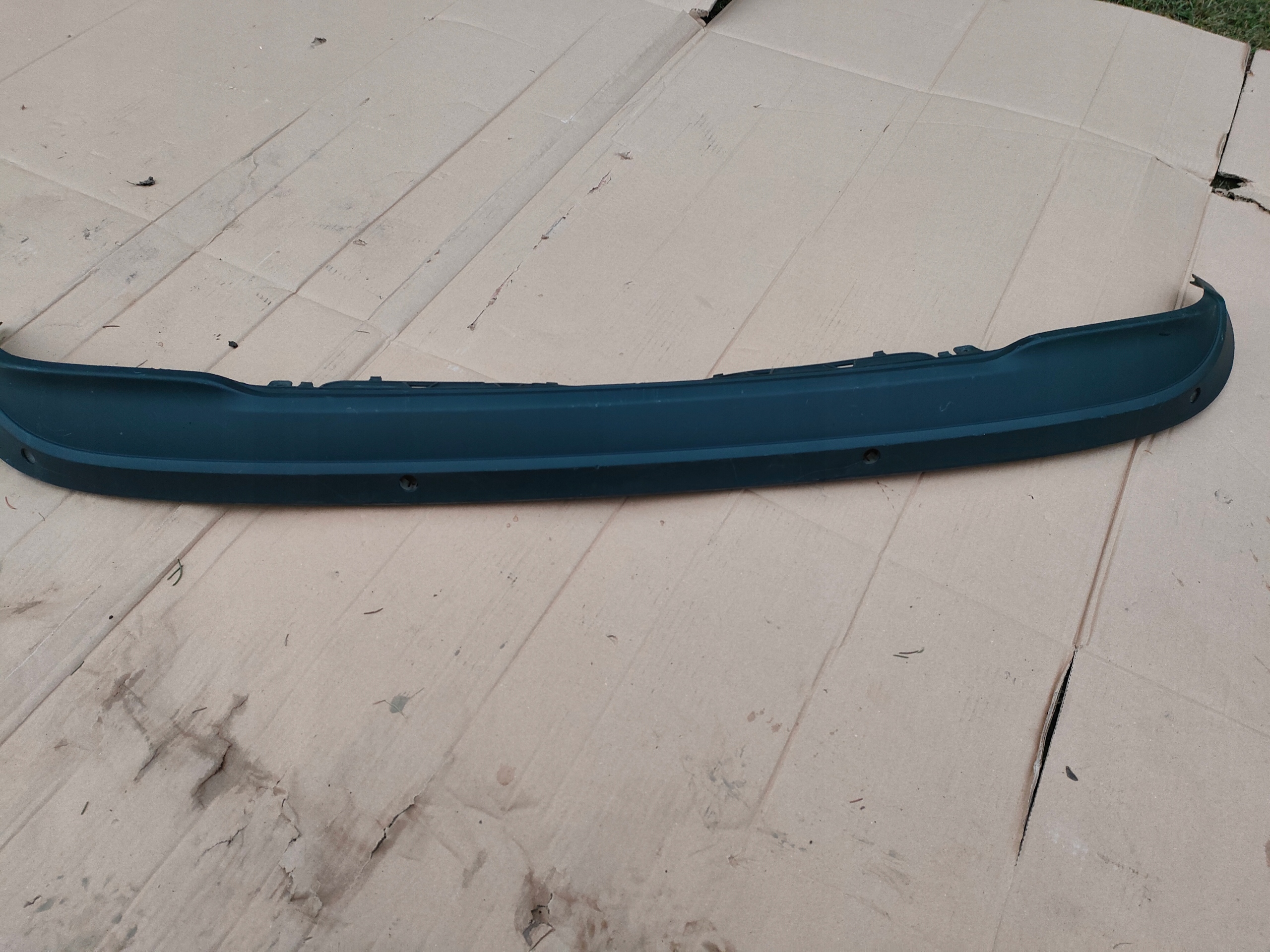 SPOILER accessories diffuser bumper rear part MERCEDES C-KLASA W205 A2058851138