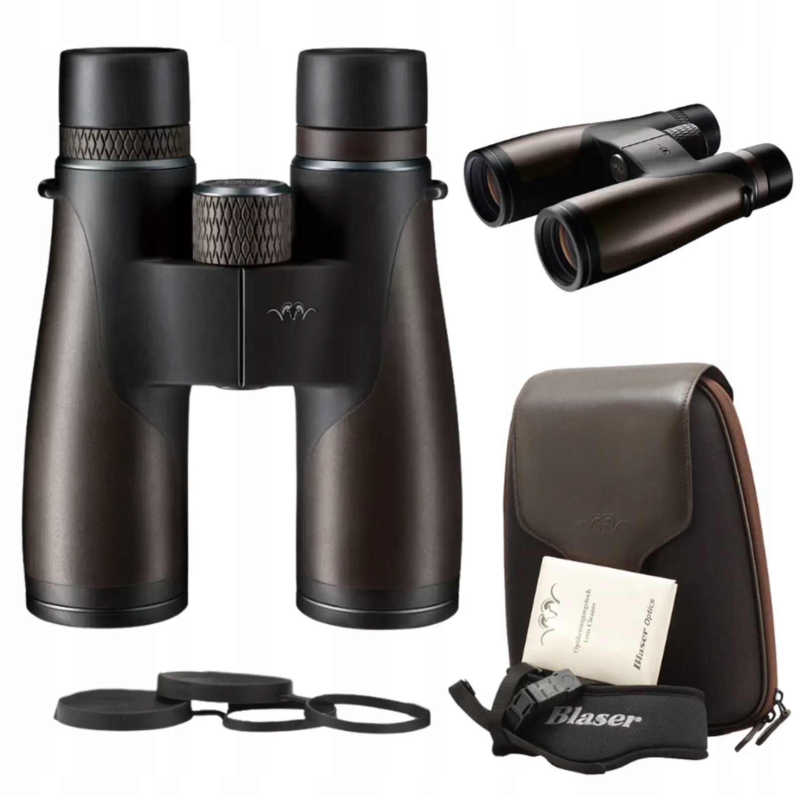 Lornetka Blaser Primus 8x42 uniwersalna ze skórzanym futerałem w zestawie