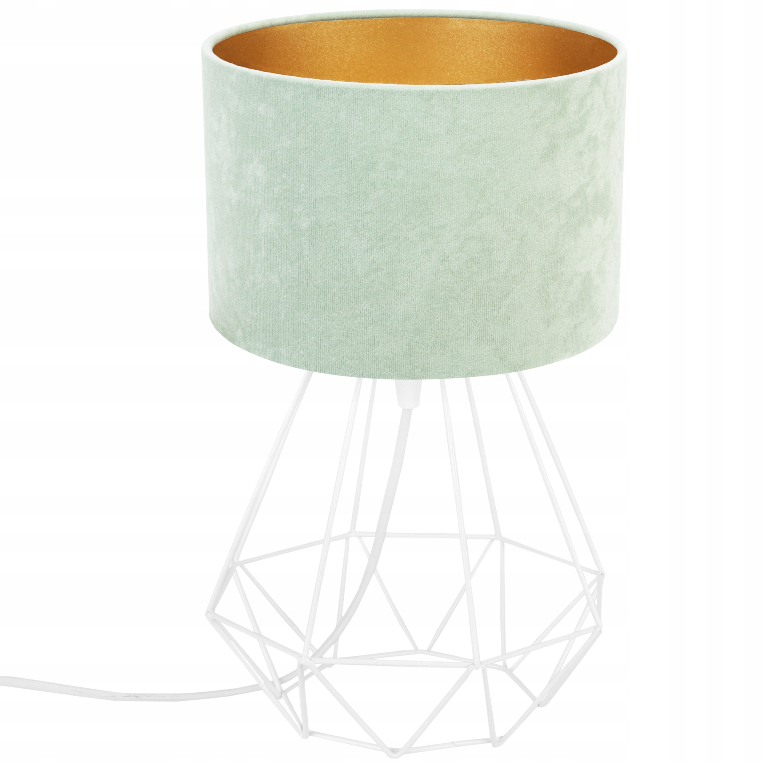 LAMPA STOŁOWA NOCNA BIURKOWA LED LOFT DRUCIK WELUR Kolekcja MEDIOLAN