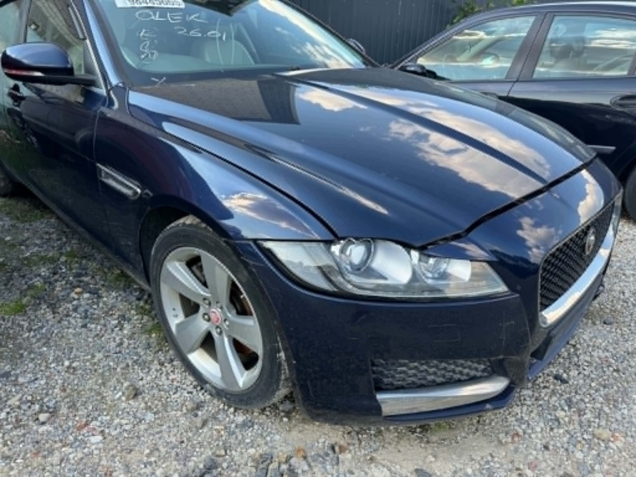 complete front JAGUAR XF X260 colour LRC JBM DARK SAPPHIRE