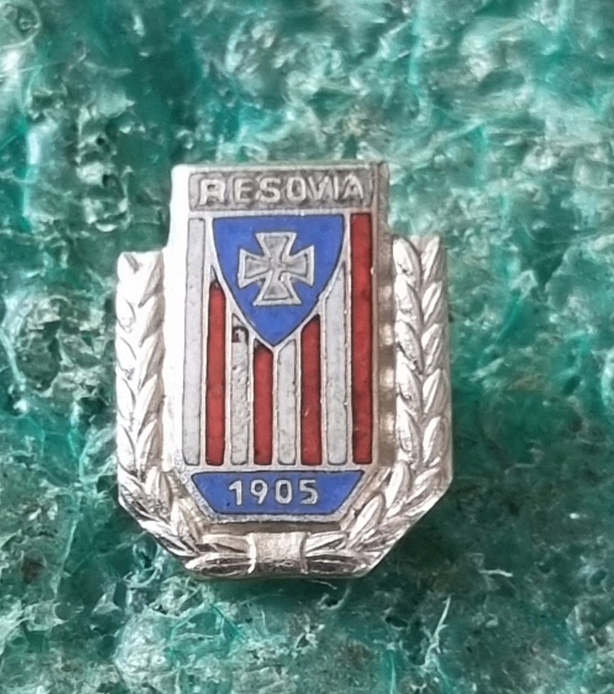 ODZNAKA RESOVIA RZESZÓW HONOROWA SREBRNA - WERSJA MAŁA