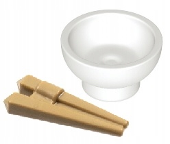 

Lego zestaw akcesoria pałeczki sushi miska 1 szt N