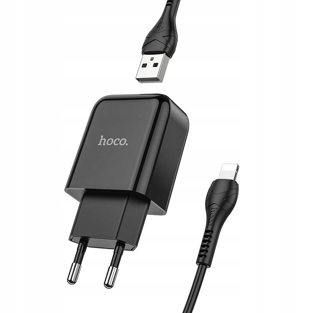Ładowarka sieciowa do telefonu Hoco Usb A 2A 10W kabel Usb A do Lightning