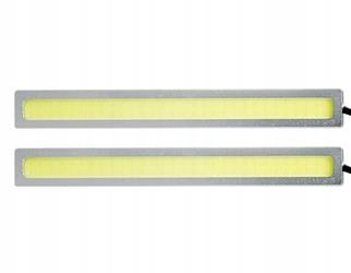 

Lampa Led 12V biała 2x4W 140mm srebrne