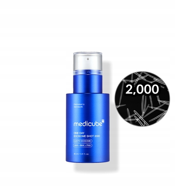 Medicube One Day Exosome Shot Pore Ampoule 2000 Sérum s mikrojehlami 30 ml