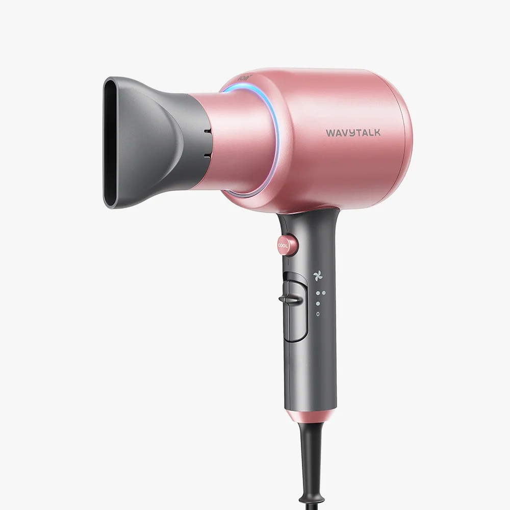 Vysoušeč vlasů Wavytalk Blown Away růžový