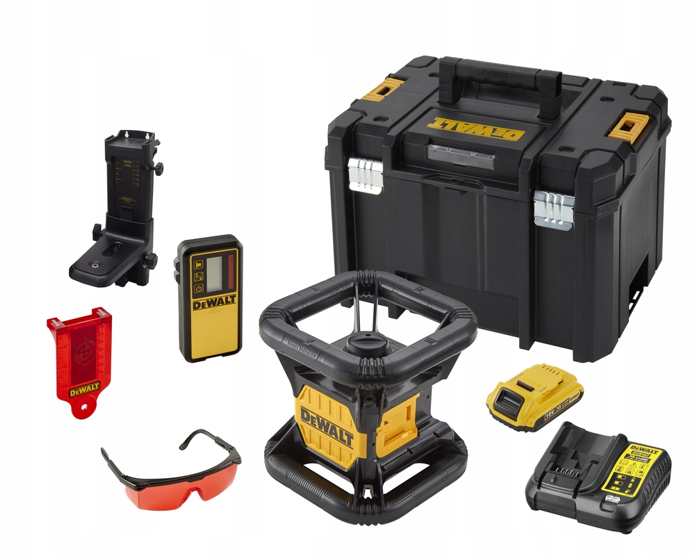 

Dewalt Laser Obrotowy Czerwony 18V 45M DCE074D1R