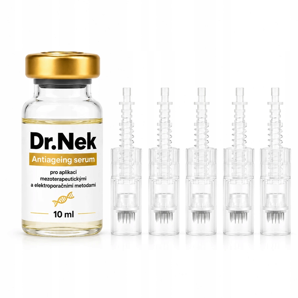 Dr.Nek Antiageing sérum 5x cartridge šroubovací 12 jehel Zdarma