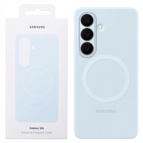 Originální Pouzdro Zadní Kryt Pro Samsung Galaxy S26 Silicone Magnet Case, Modré