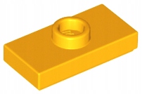 

Lego 15573 J pomarańcz 1x2 wypustka 2szt Nowy