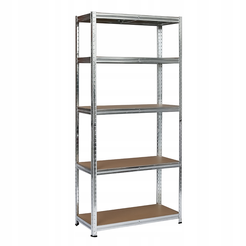 Regał magazynowy metalowy 180 x 90 x 40 cm max 175 kg na półkę