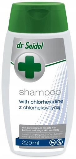 

Dr Seidel Szampon z chlorheksydyną 220ml /0806/