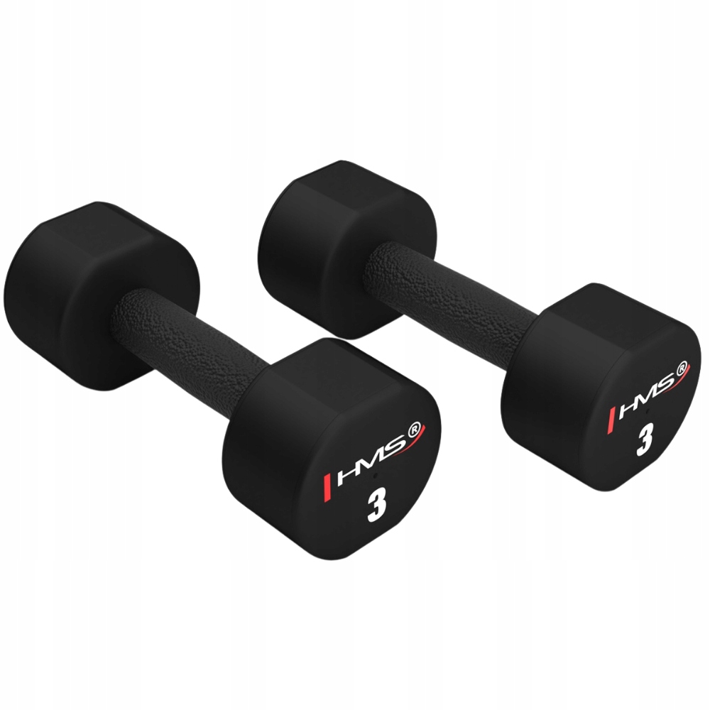 Hms Činky Polyuretanové závaží pro trénink 2x3 kg