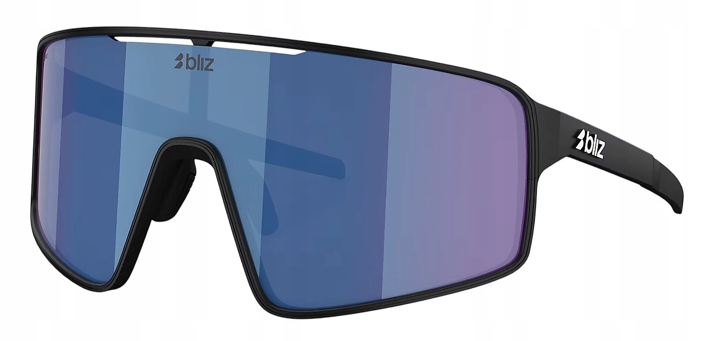 okulary Bliz P001 701512/Matte Black/Blue