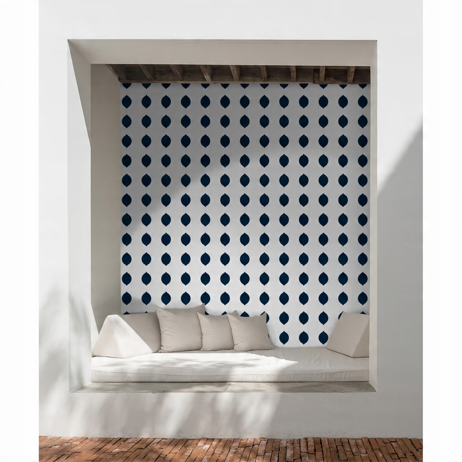 

Tapeta ścienna Geometryczny prosty wzór 104x70 cm