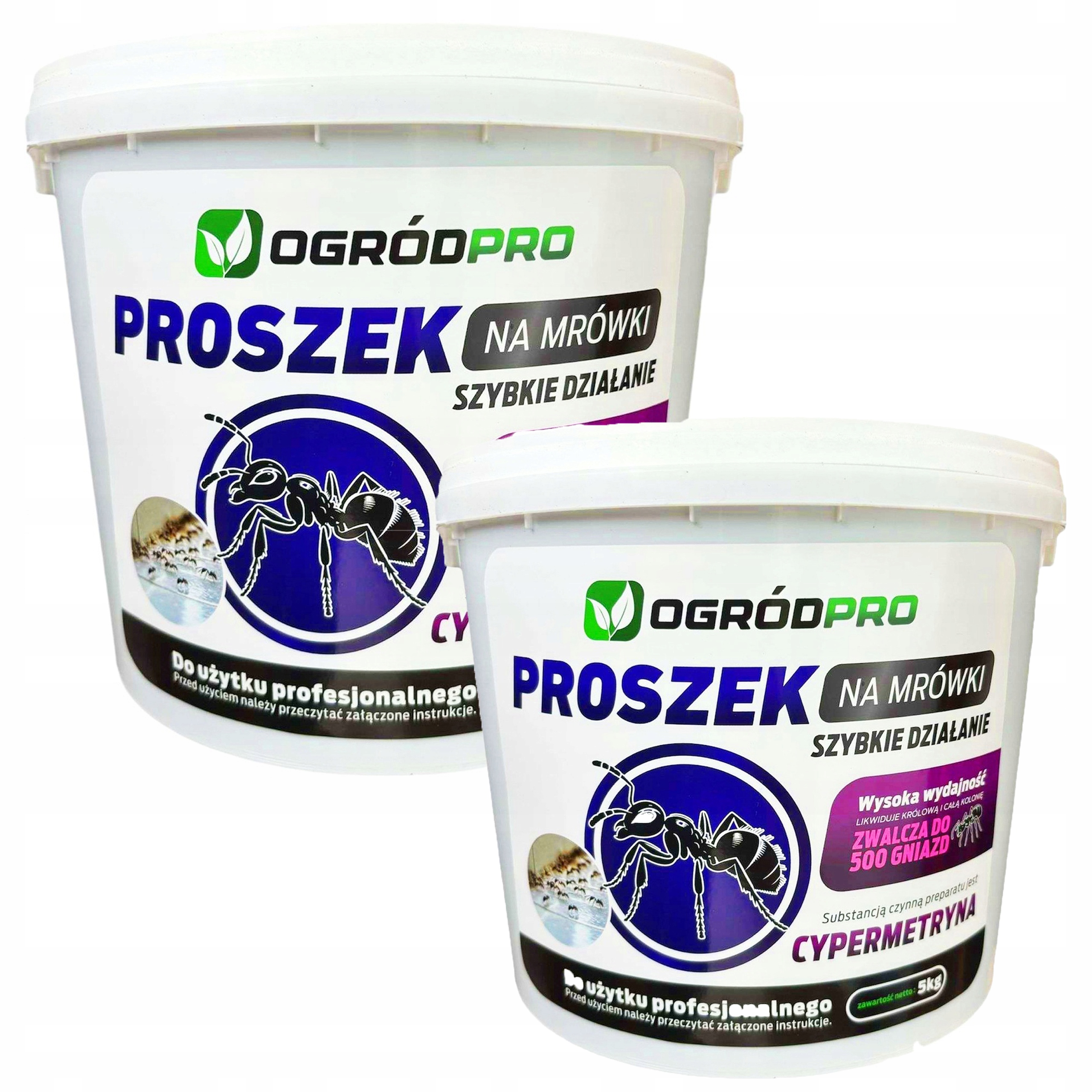 2x Ultra Silny Proszek Trutka Na Mrówki Gniazda Mrówek Mrowiska 10 Kg