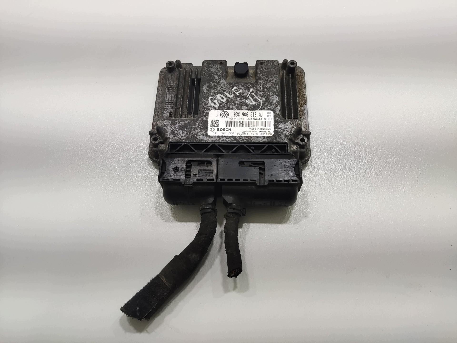 unité de commande électronique uce ordinateur moteur VOLKSWAGEN GOLF VI 1.4 TSI 2008-2012 03C906016AJ