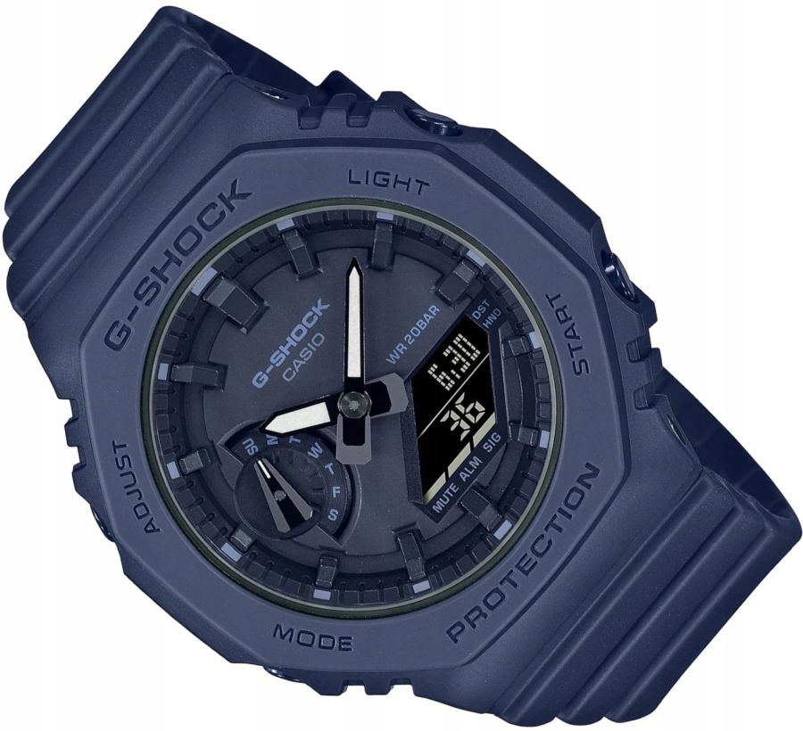 Sportovní Dámské Hodinky G-shock GMA-S2100BA-2A1 Modní Tmavě Modré WR200 43mm