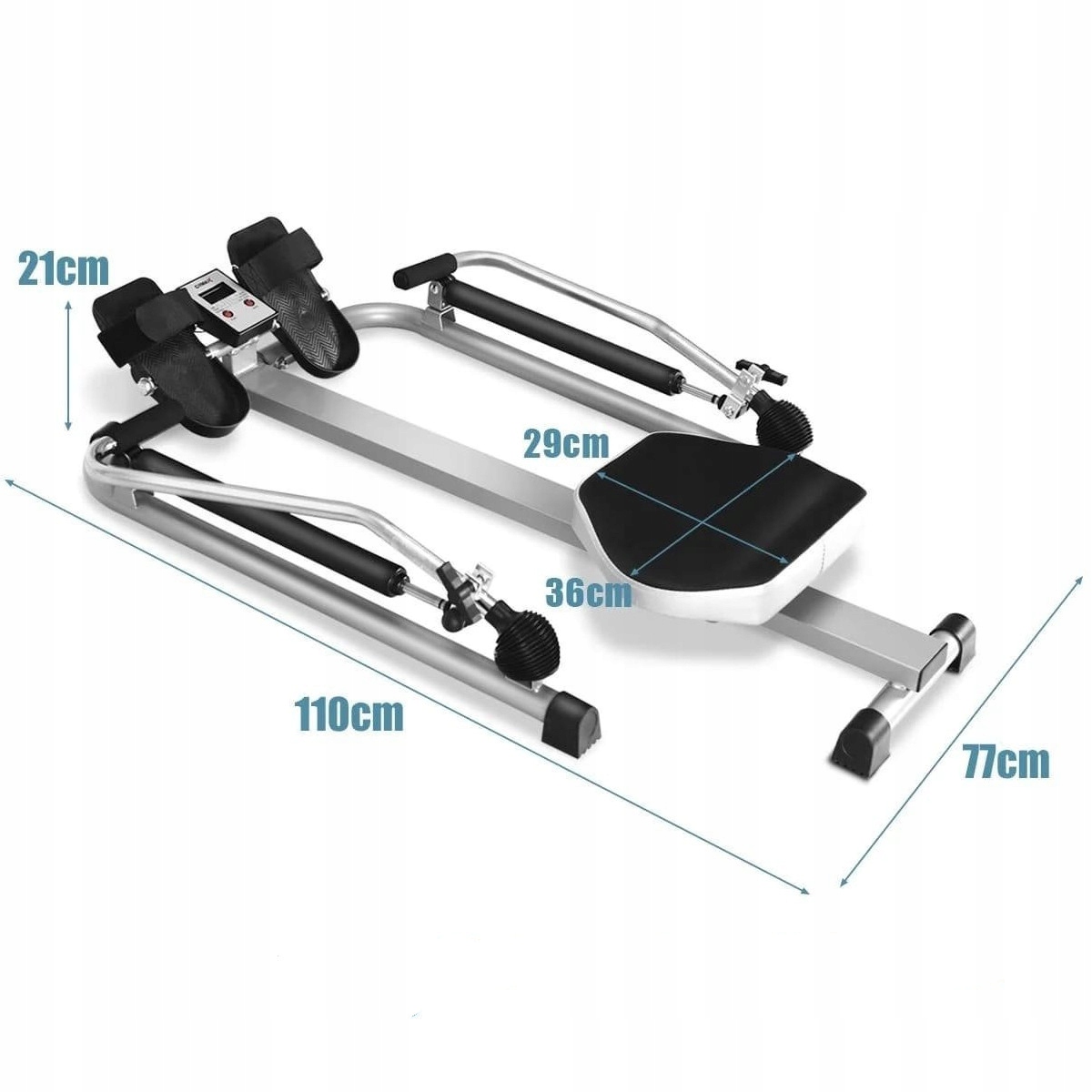 Wioślarz hydrauliczny treningowy siłownia trenażer Kod producenta SP37196