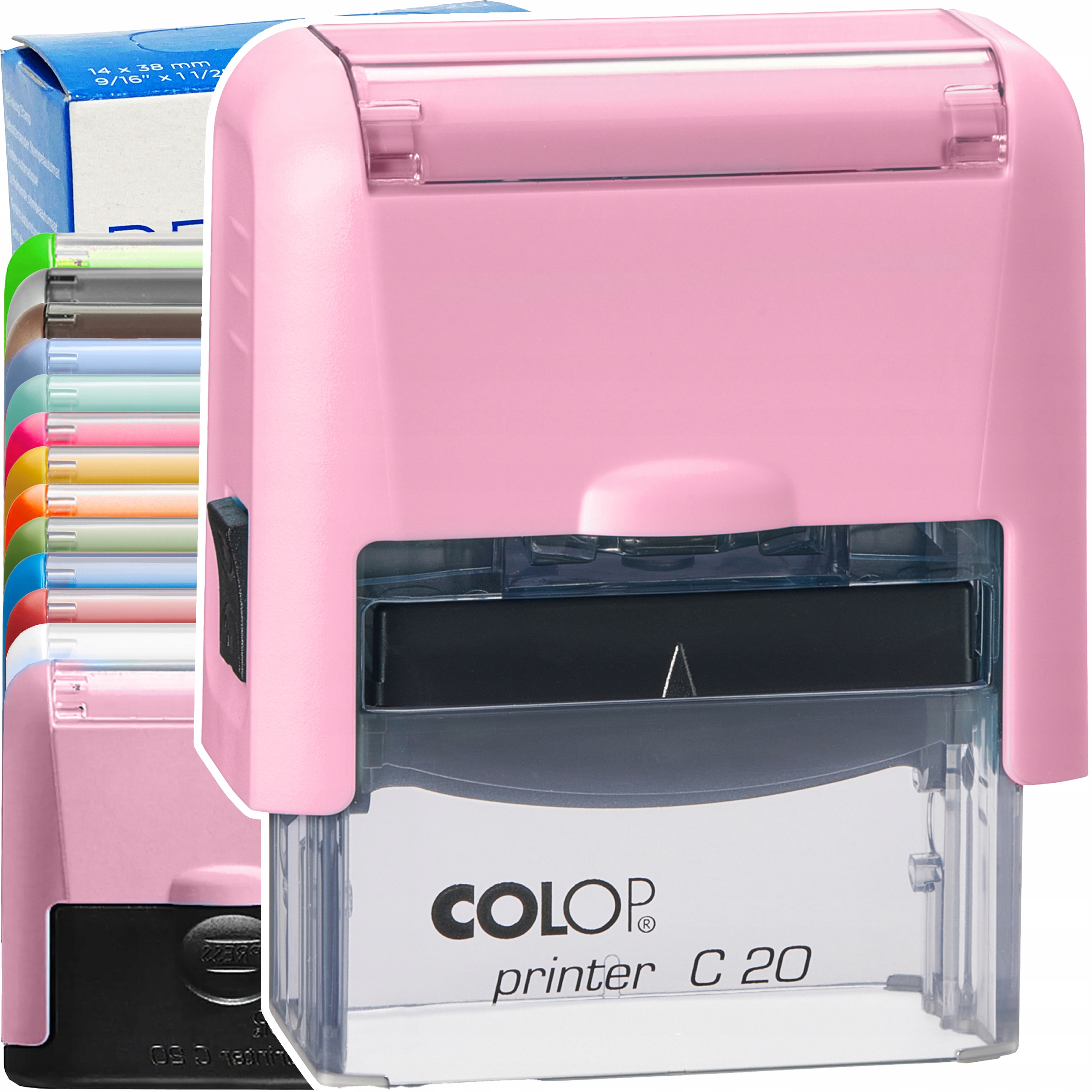Pieczątka automatyczna samotuszująca COLOP Compact Pro C20 1-4 linie tekstu