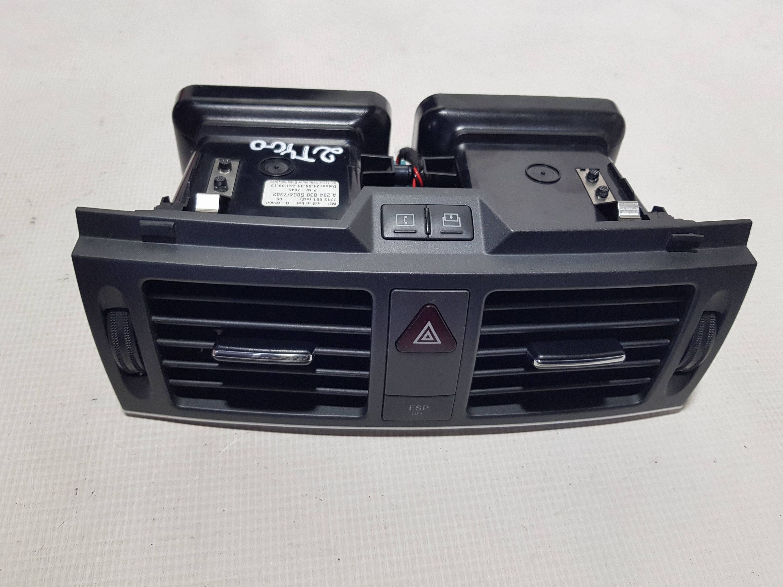 grid air conditioning devices central MERCEDES W204 A2048305854