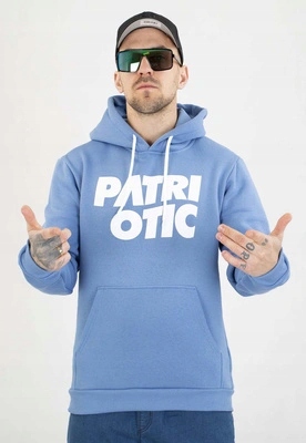 Mikina Patriotic S Kapucí Cls Wave modrá