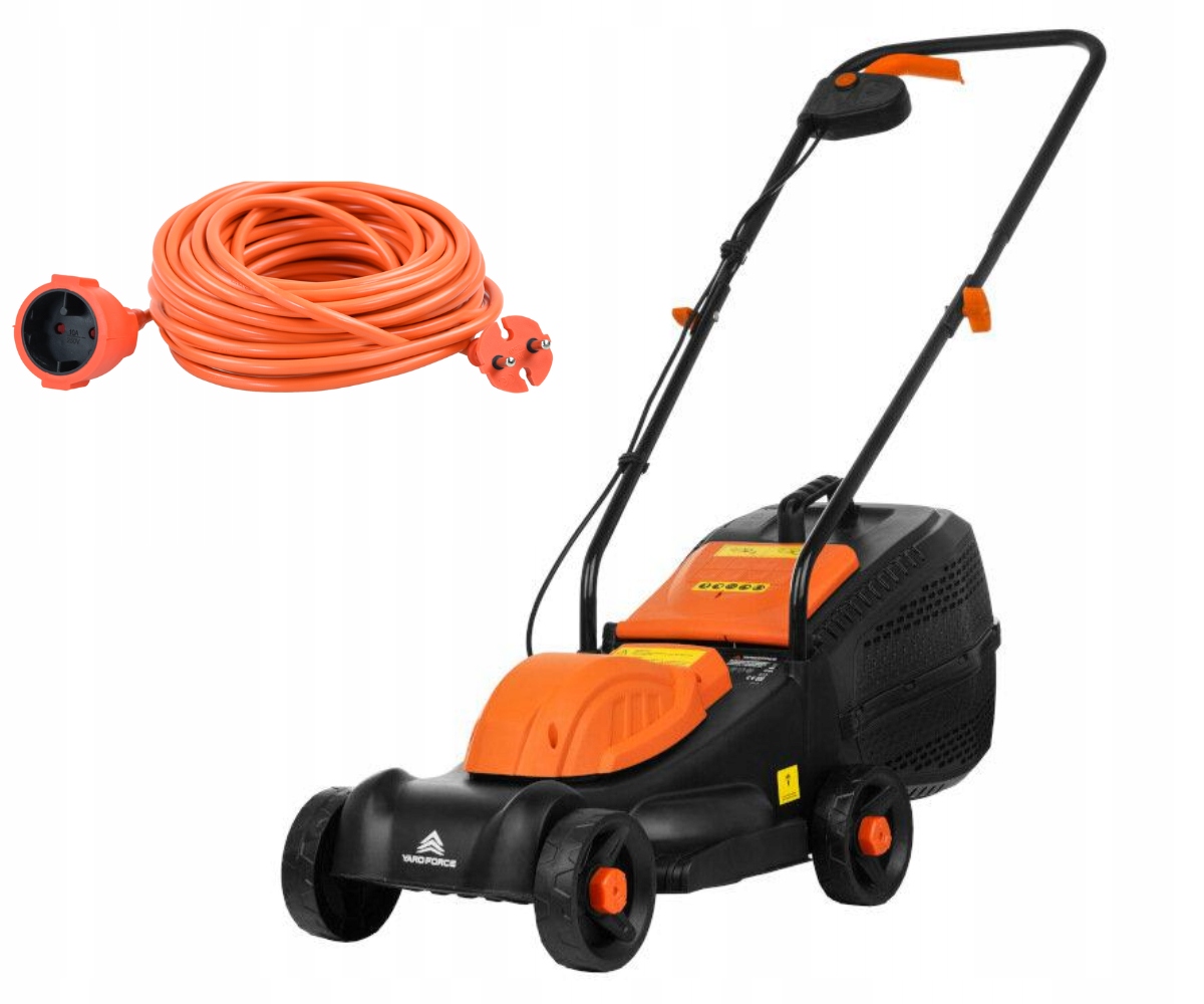 Elektrická kosačka Yard Force YF-EMU32A 1000W 320 mm predlžovací kábel 10 m