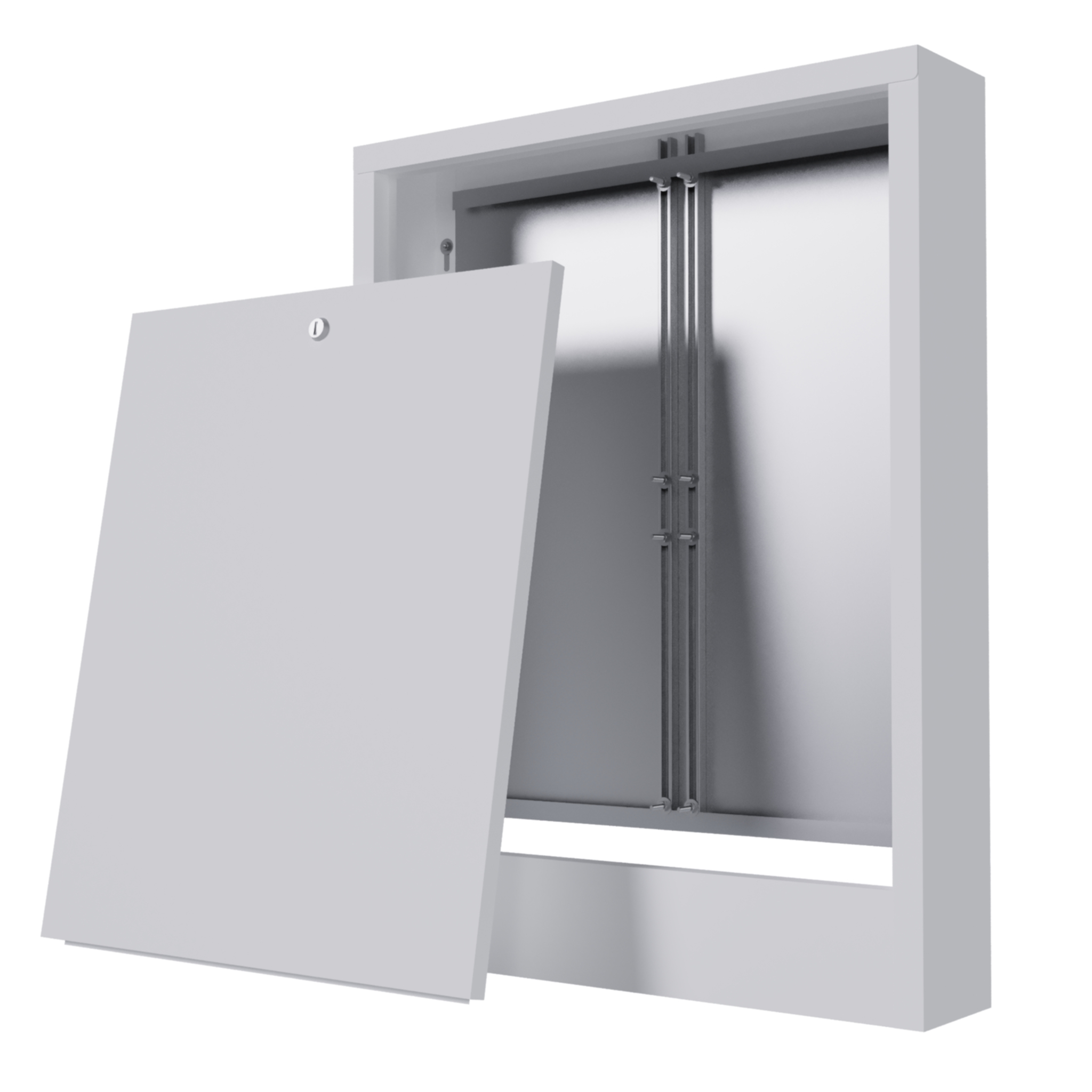 Nástěnná skříňka 5-6 obvodů pro podlahový rozdělovač Hluboká 15 CM