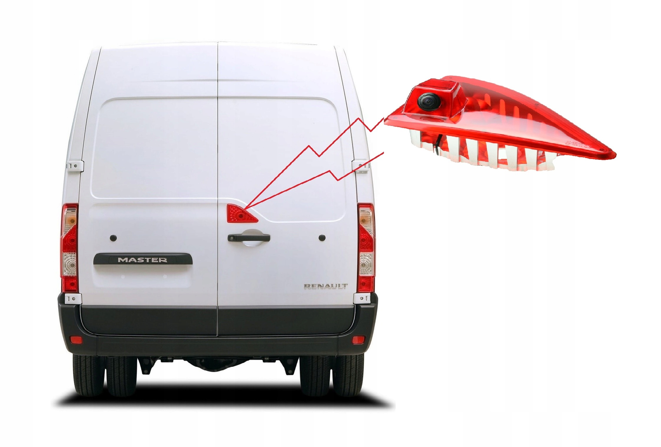 Cúvacia kamera Maxicam 70RM Renault Master, Opel Movano, Nissan NV400