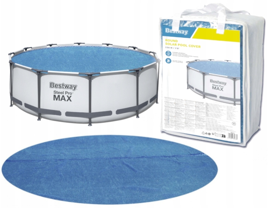 Bestway 58242 Krycí Plachta Fólie Na Bazén O Průměru 366 cm 12FT