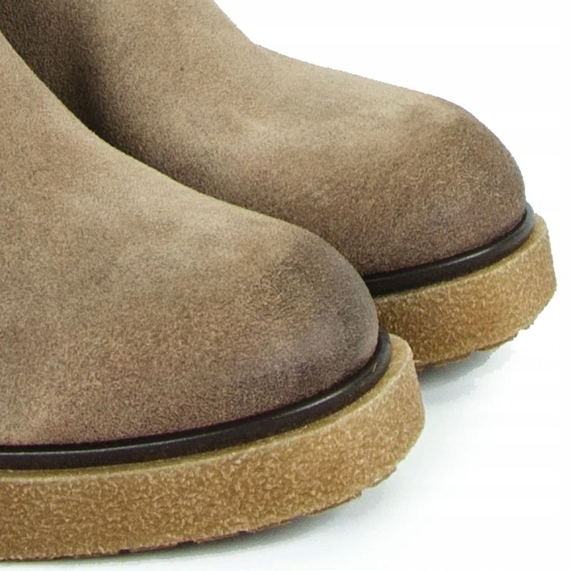 LEMAR 70133 KOZAKI KLASYCZNE SKÓRA ZAMSZ BEŻOWE 38 Marka Lemar