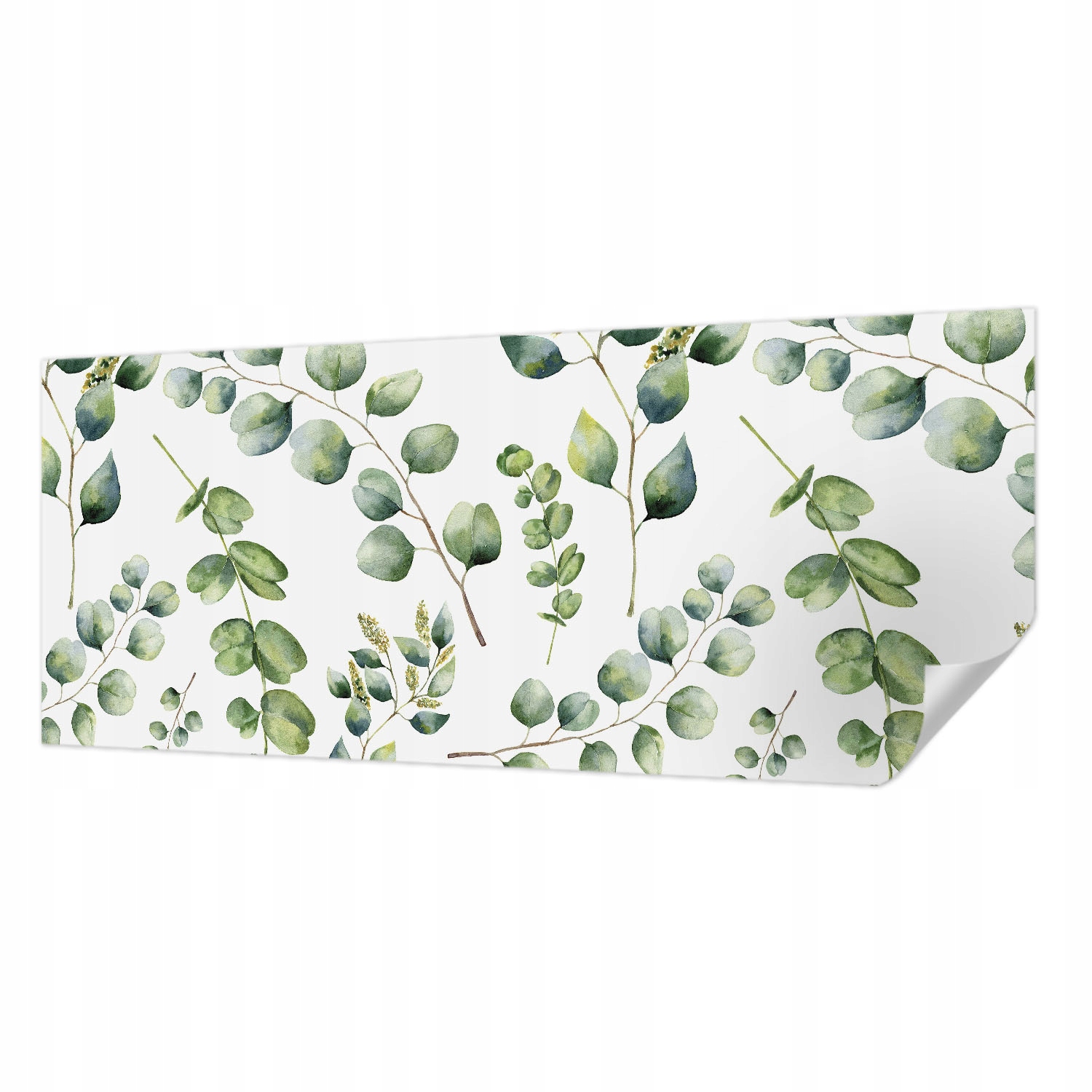 Samolepicí fototapeta Perfektní přilnutí Zelené listy 250 x 104 cm