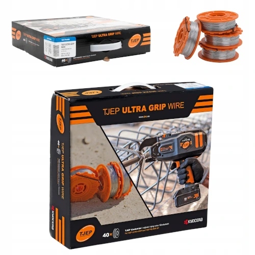 

Drut Do Wiązarki Tjep Ultra Grip 40 Sztuk