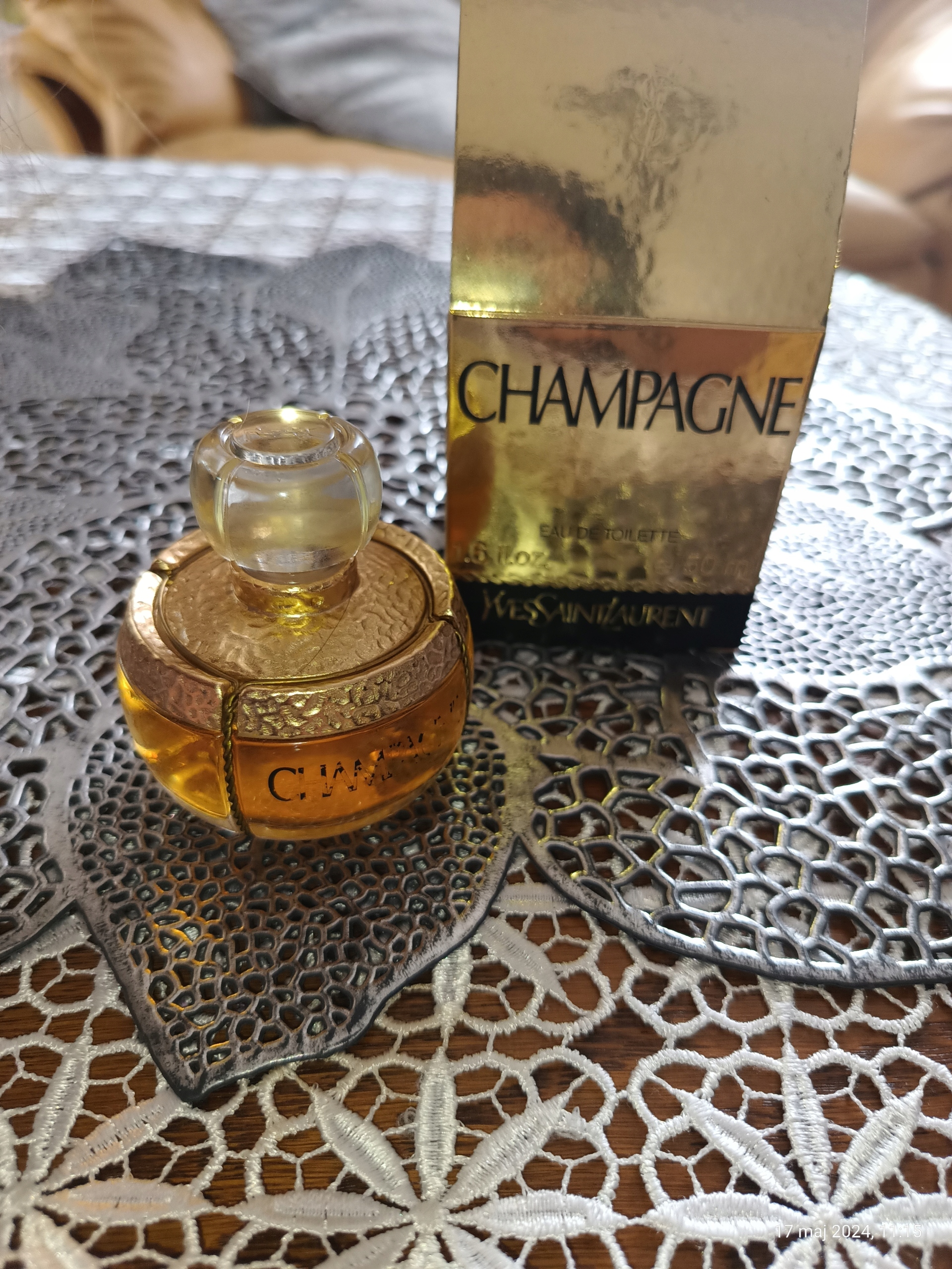 YSL　Champagne Eau de Toilette　50ml YVES SAINT LAURENT CHAMPAGNE Eau De Toilette 50ml / イヴ