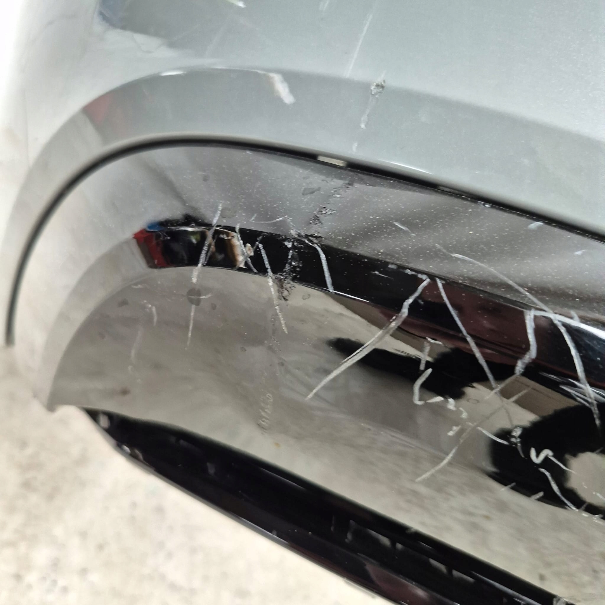 VOLVO V60 II LIFT 22- bumper rear part rear 6XPDC