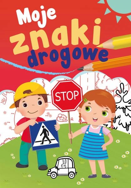

Znaki Drogowe kolorowanka edukacyjna Nauka Zabawa