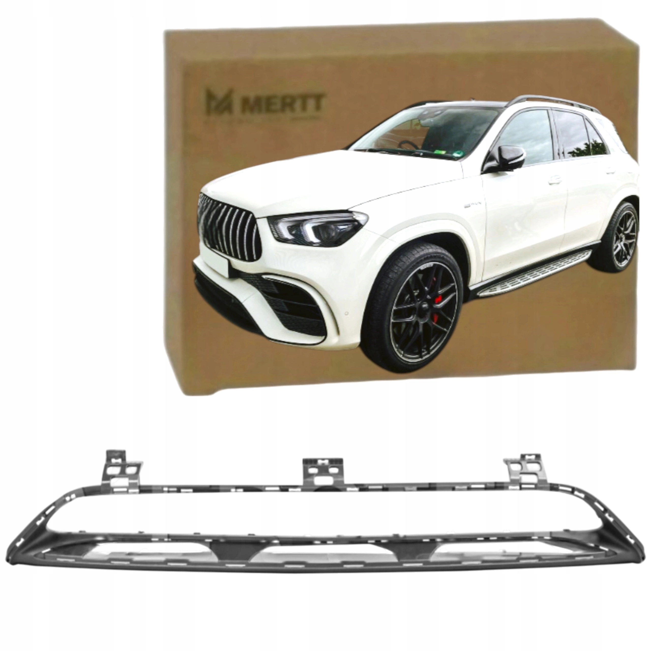 Spodní Středová Mřížka Předního Nárazníku Mercedes Gle W167 2019- Amg