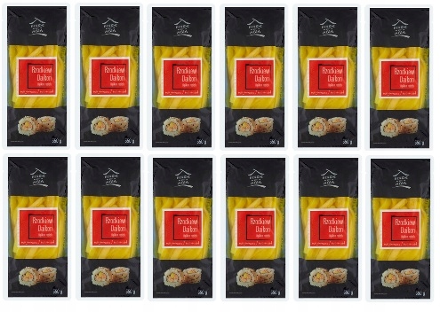 12x 350g House Of Asia rzodkiew marynowana Karton