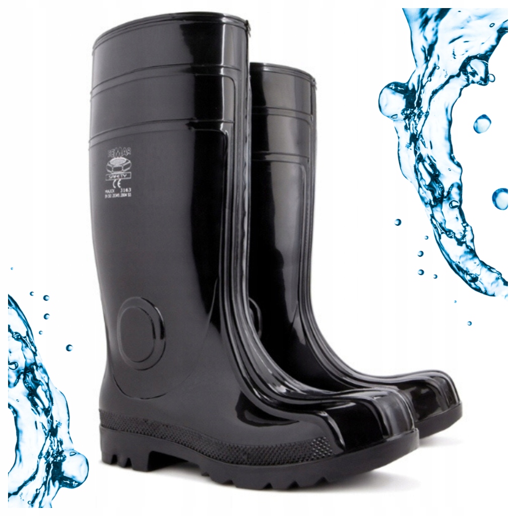 Pánské pracovní Holínky s5 s krytkou špičky, nepromokavé, ochranné, 44