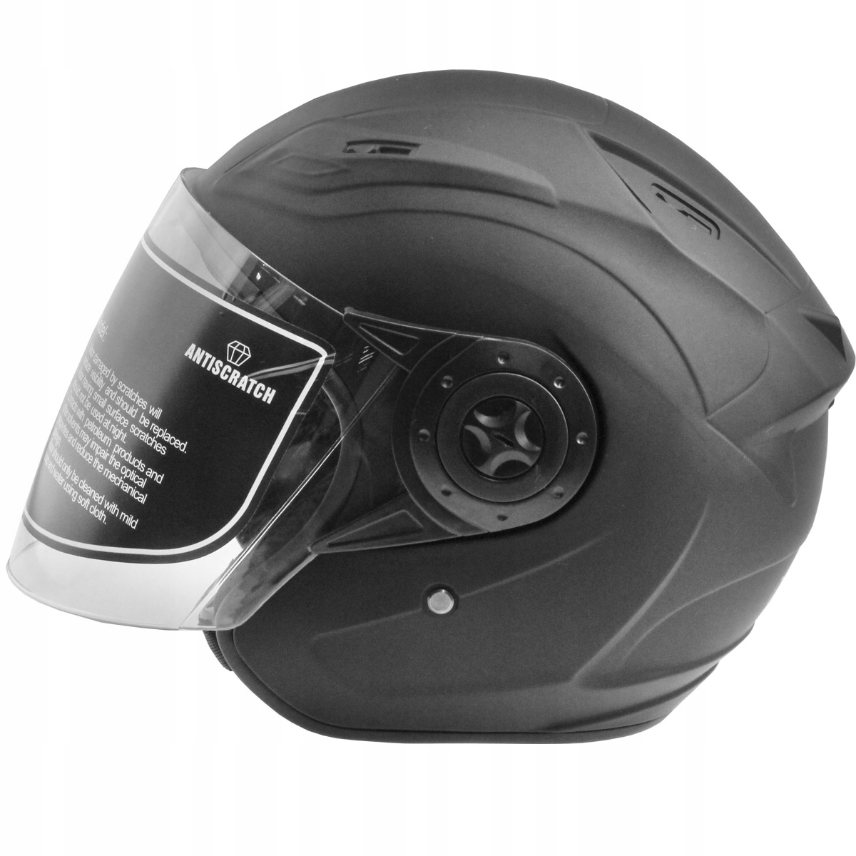 

Kask Otwarty Jet WL209 Skuter Chopper Black Mat L