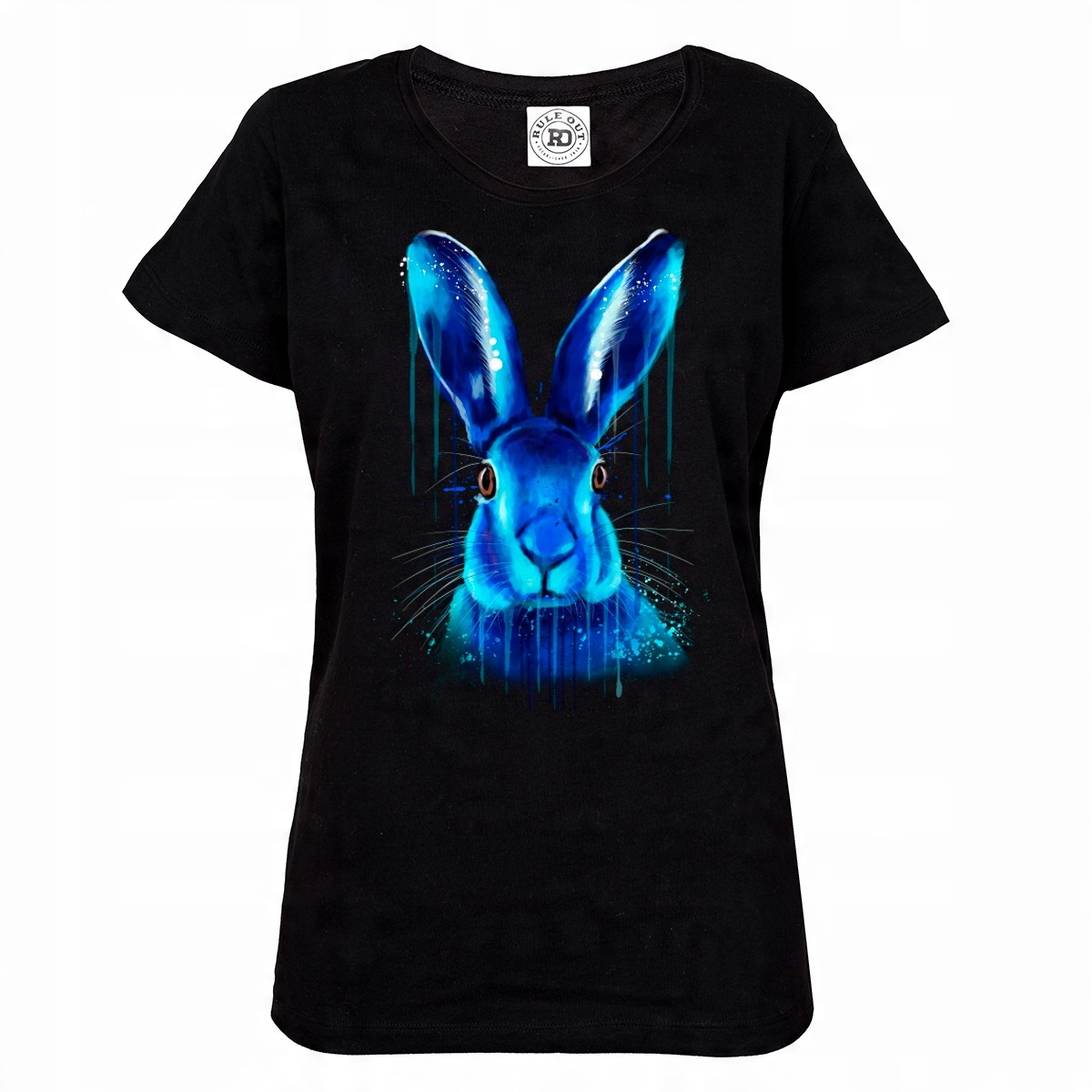 

Damska Koszulka Casual Zwierzęta Królik Rabbit